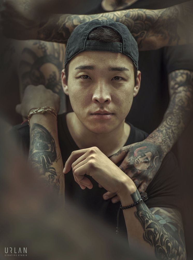 Tattooist portrait