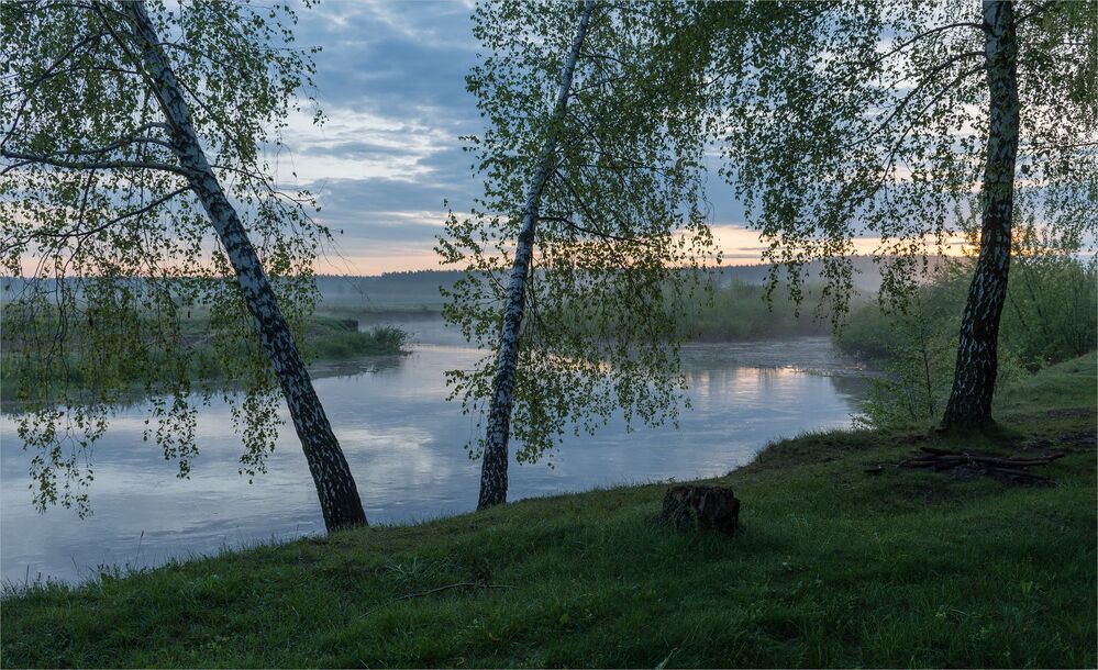 и первая трель соловья...