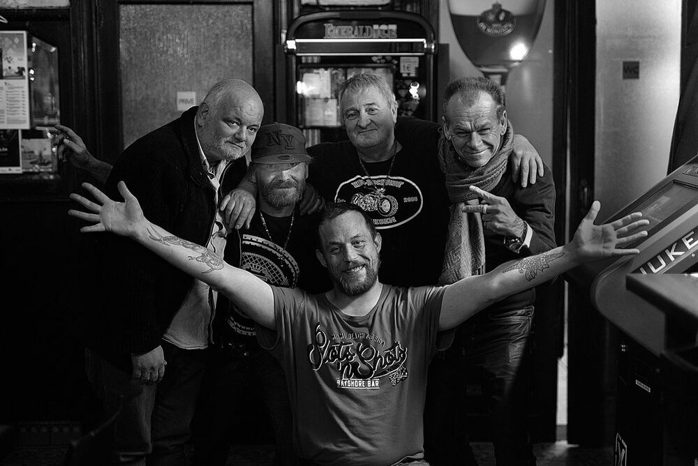 In the pubs of Antwerp(Belgium).