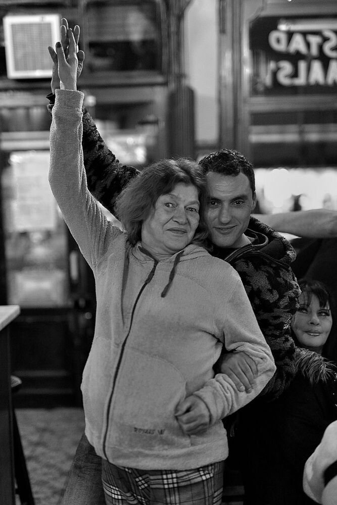 In the pubs of Antwerp(Belgium).