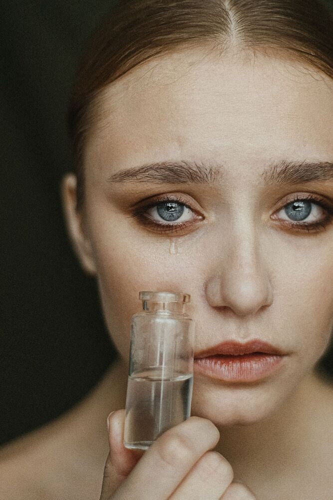 Bottle of cry