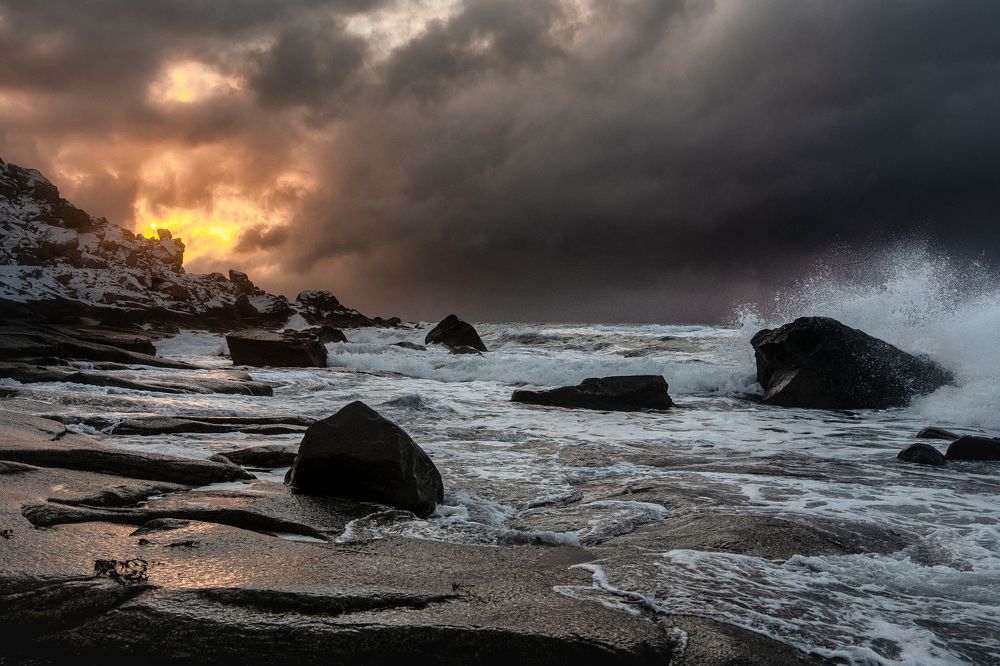 Uttakleiv beach