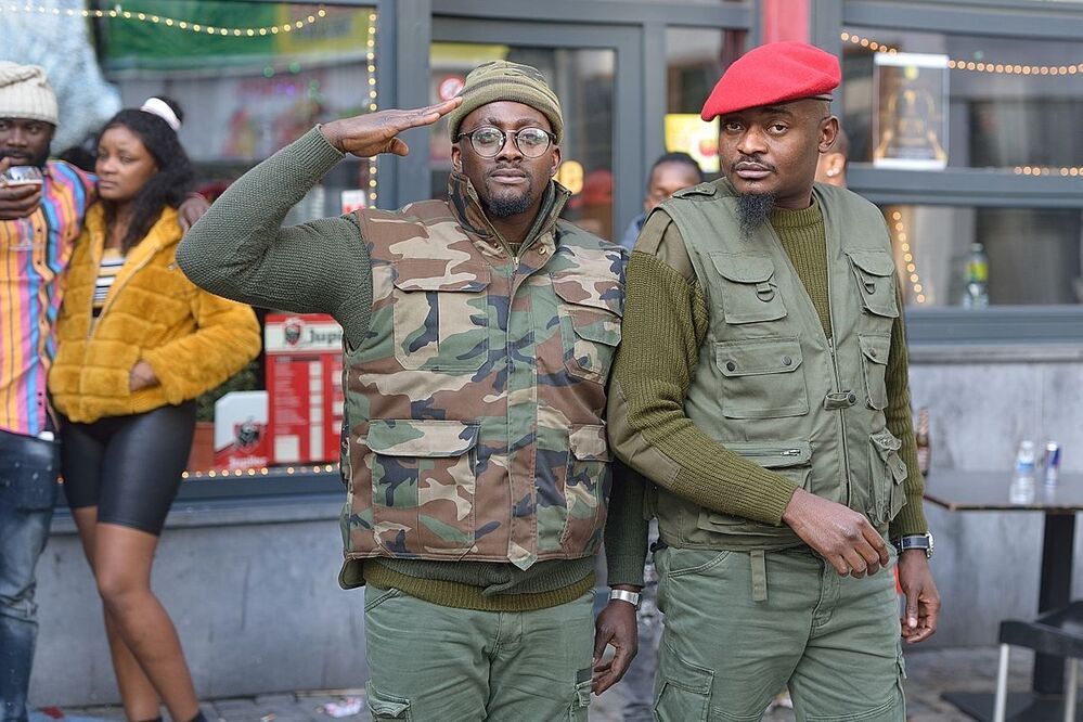 The African pubs of Li&egrave;ge(Belgium).
