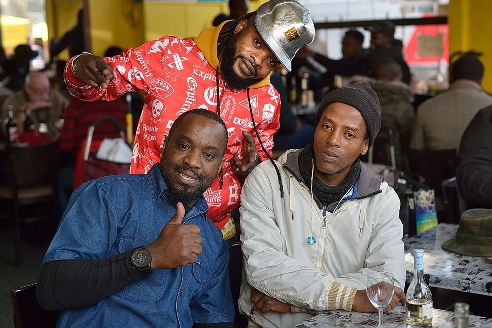 The African pubs of Li&egrave;ge(Belgium).