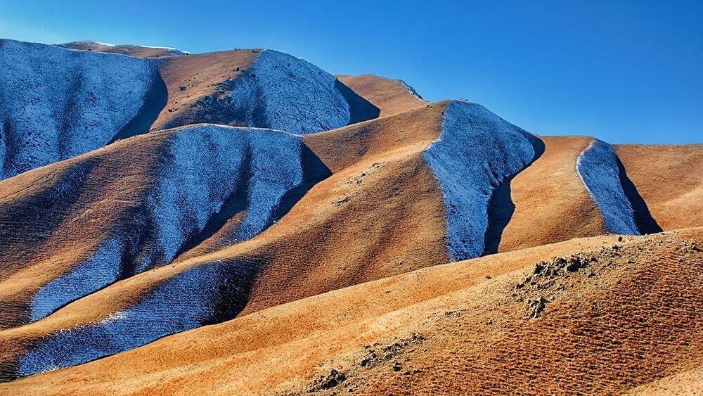 Орнамент кыргызской зимы