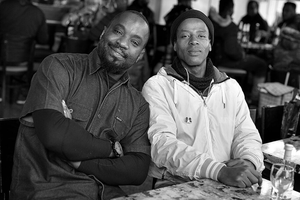 The African pubs of Li&egrave;ge(Belgium).