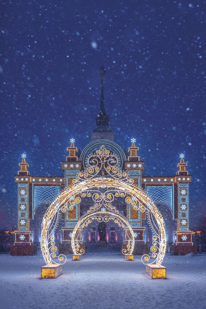 Метель на ВДНХ