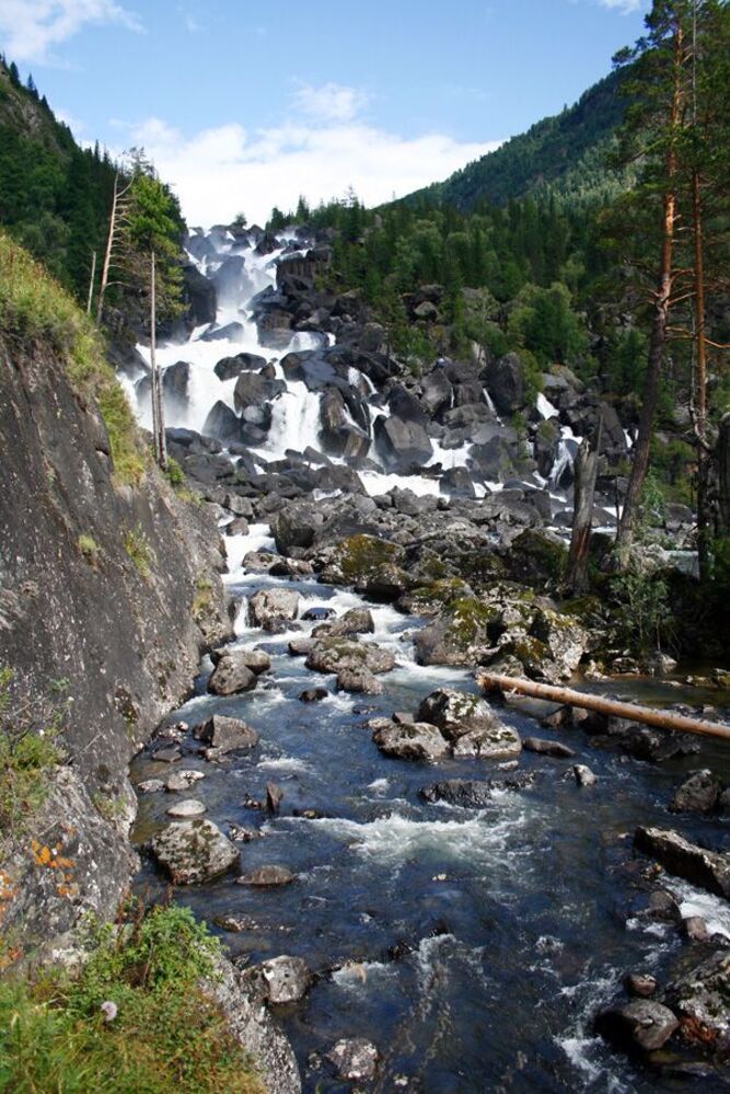 Водопад Учар