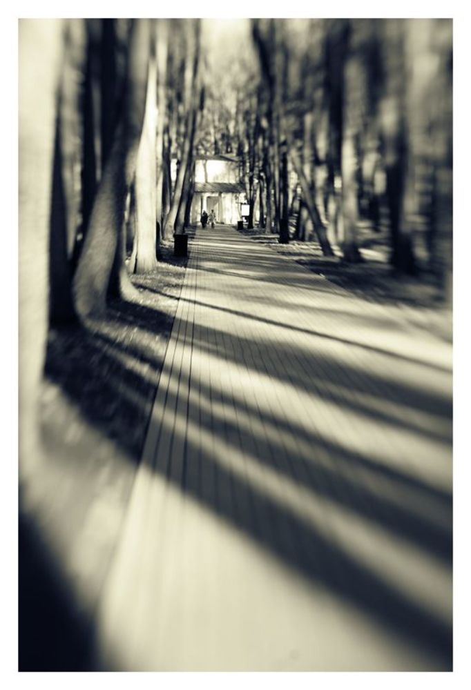 По Царицино с Lensbaby