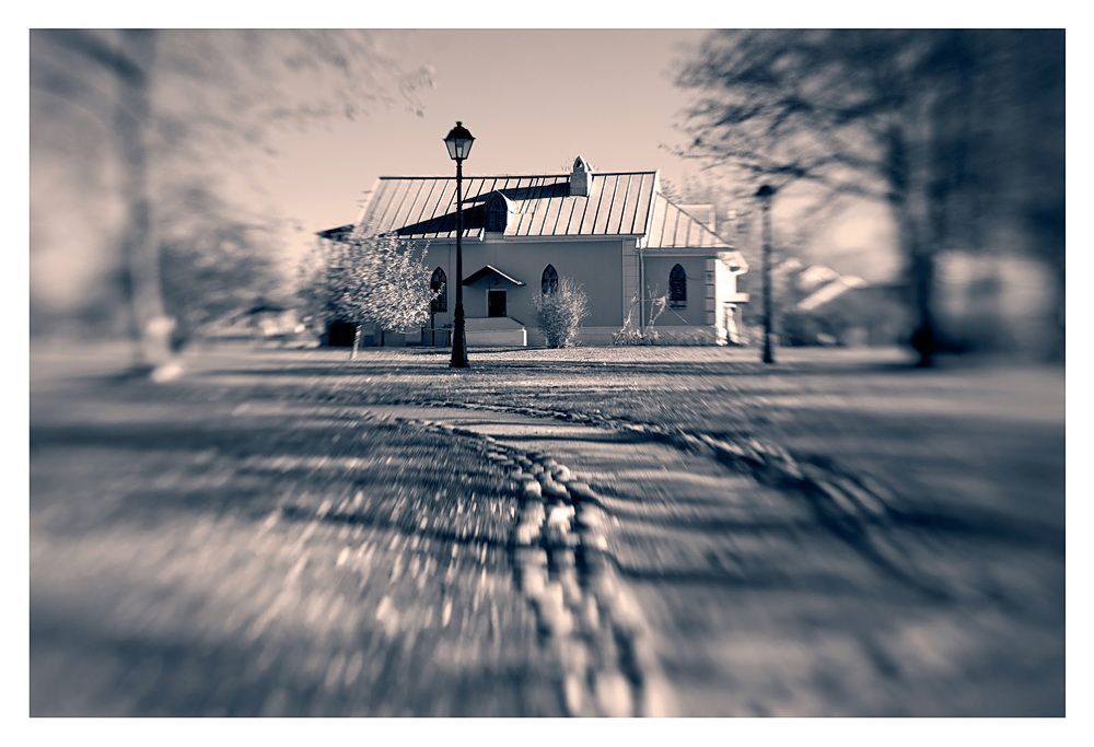По Царицино с Lensbaby