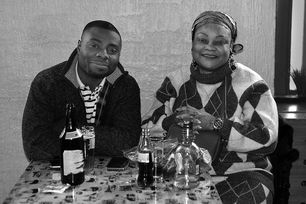 The African pubs of Liège(Belgium).