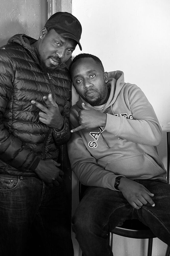 The African pubs of Liège(Belgium).