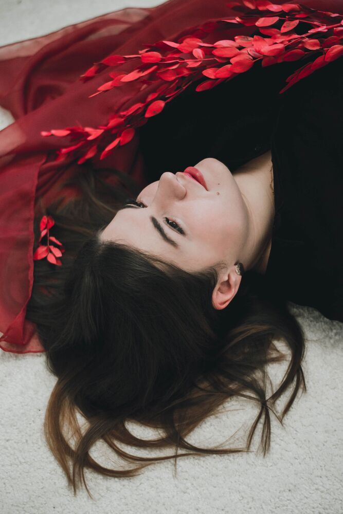 red and white