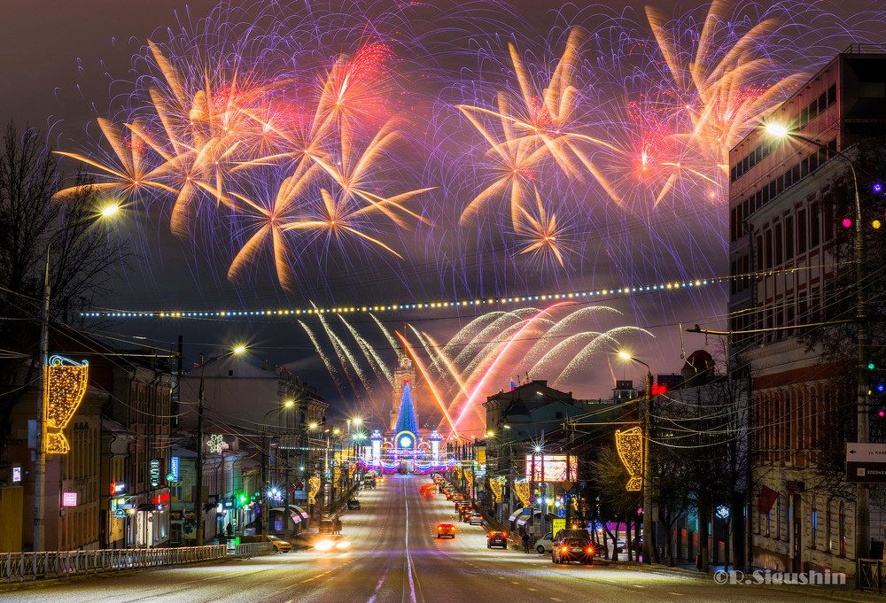 Тула! Новогдняя ночь 2020.