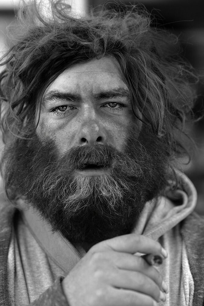 Street portraits Charleroi(Belgium).