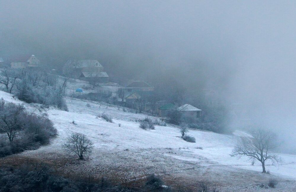Зимний пейзаж..