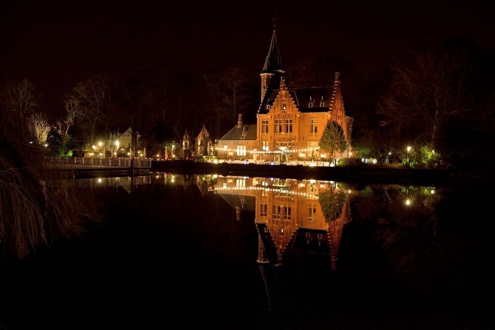 Bruges by night.