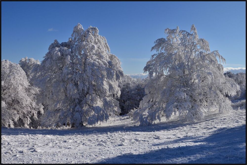 В горах Крыма зима