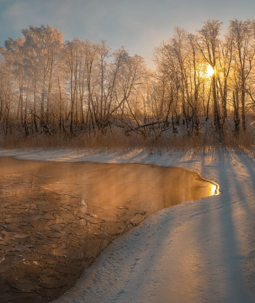 Морозный рассвет