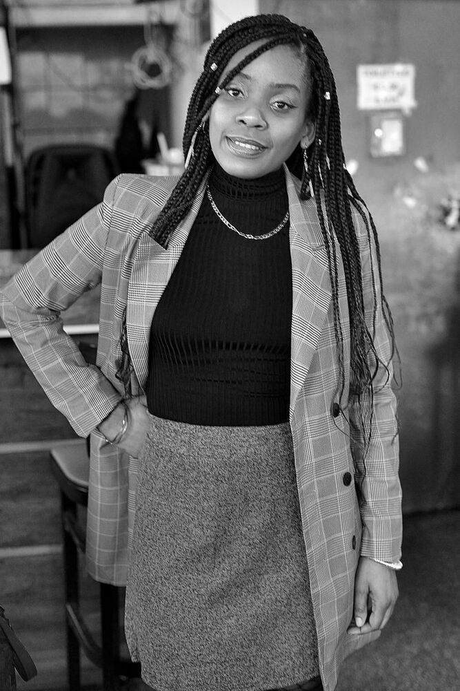 In the African cafes of Li&egrave;ge(Belgium).