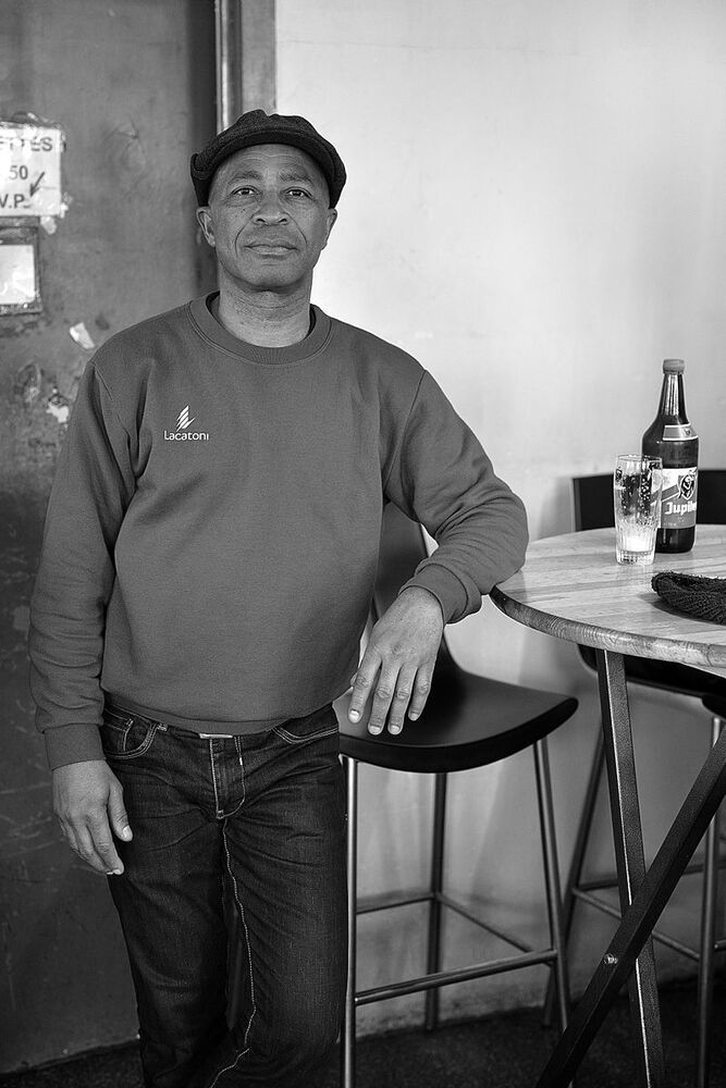 In the African cafes of Li&egrave;ge(Belgium).