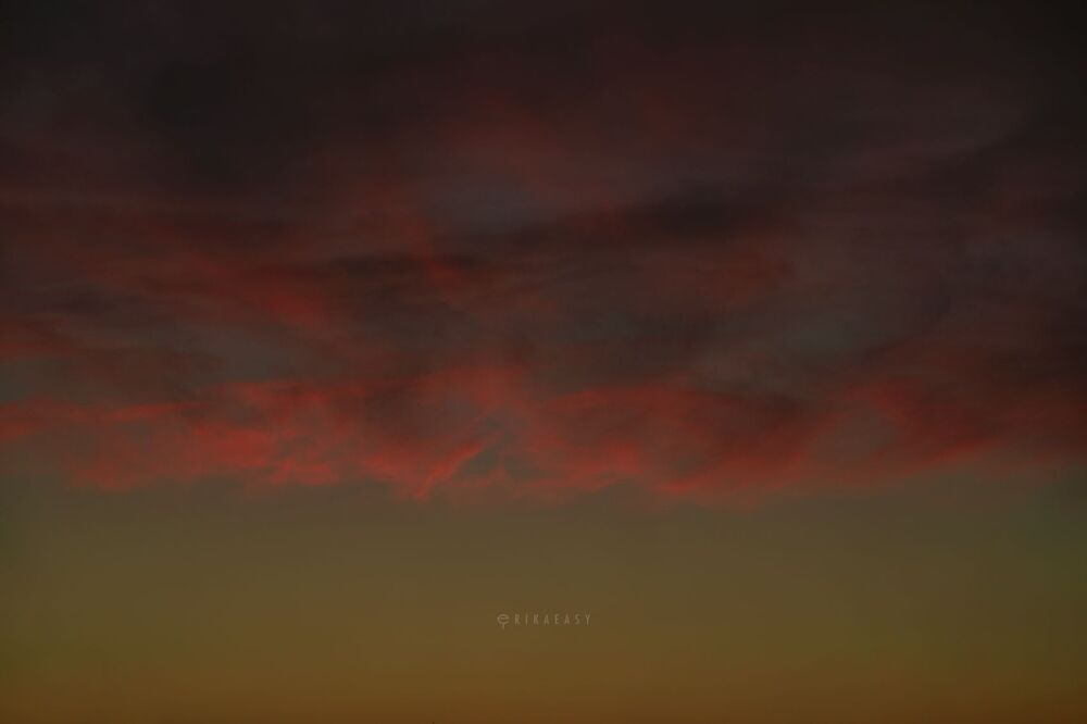 evening sky