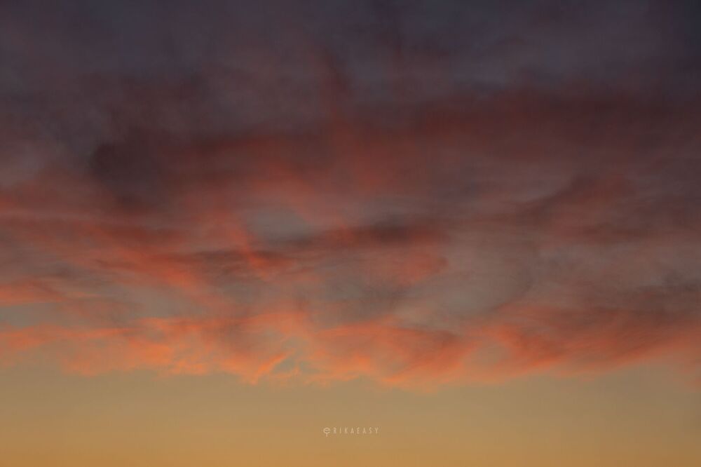 evening sky