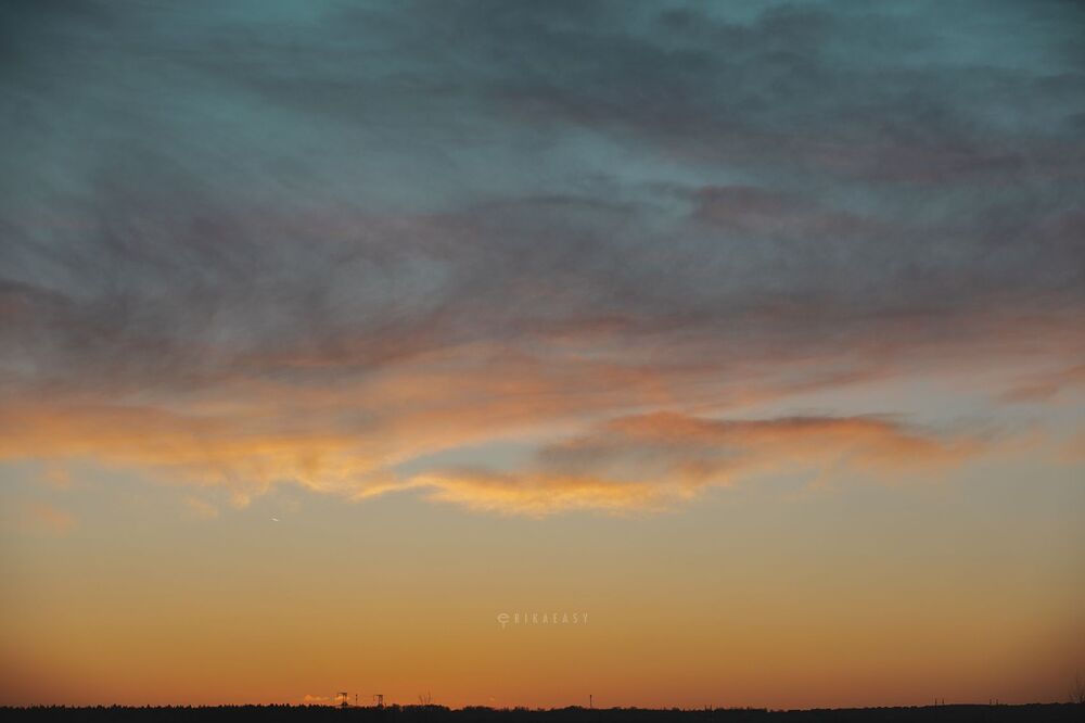evening sky