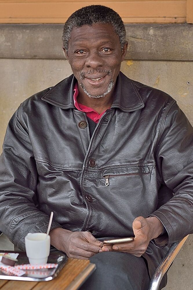 Portraits from the Matong&eacute; in Brussels.