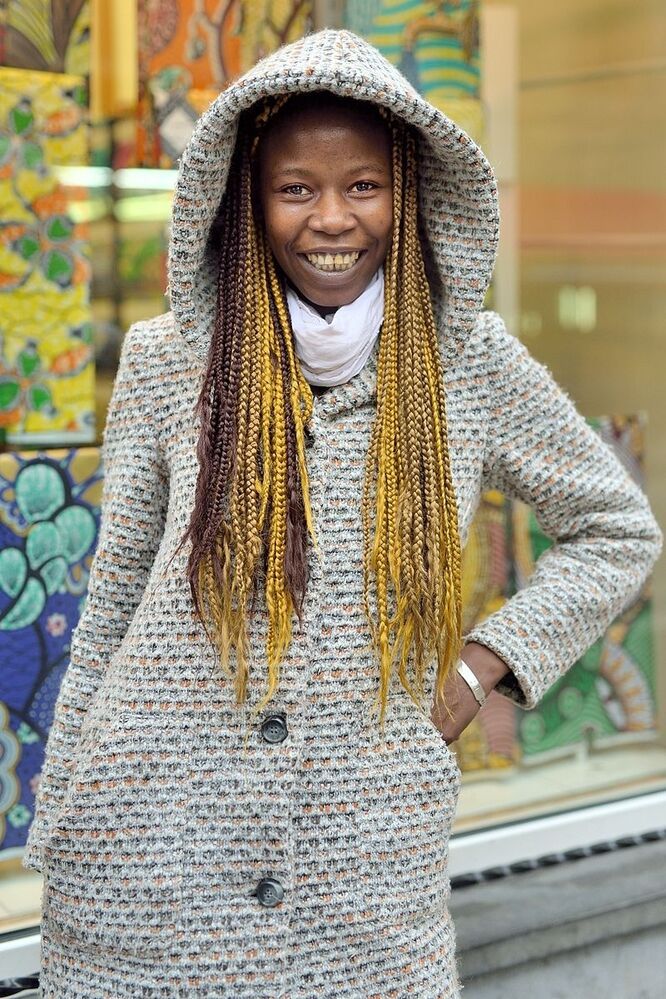 Portraits from the Matong&eacute; in Brussels.