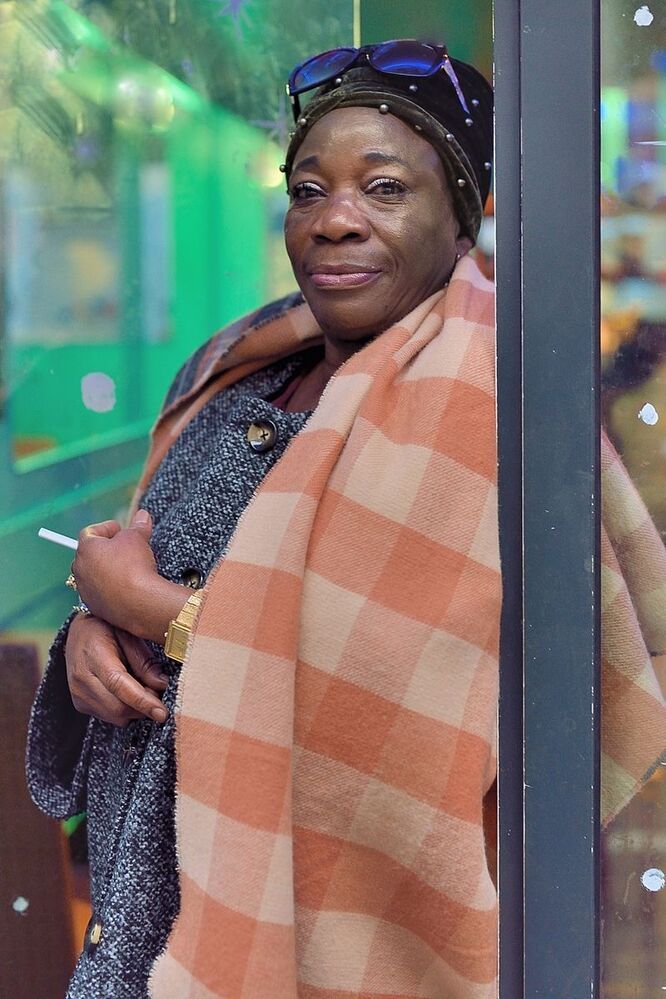 Portraits from the Matong&eacute; in Brussels.