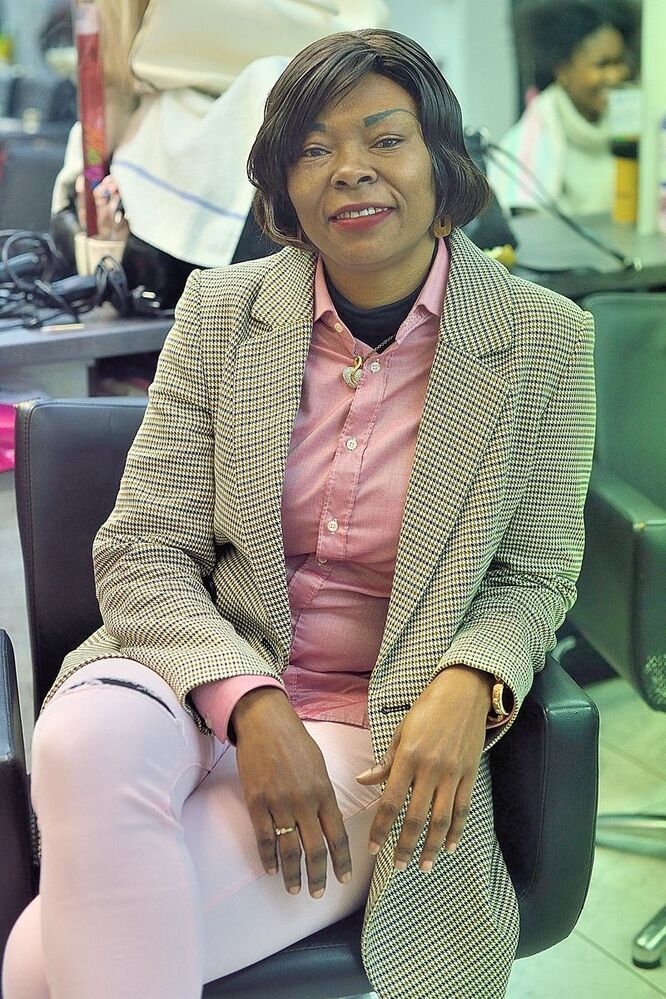 Portraits from the Matong&eacute; in Brussels.