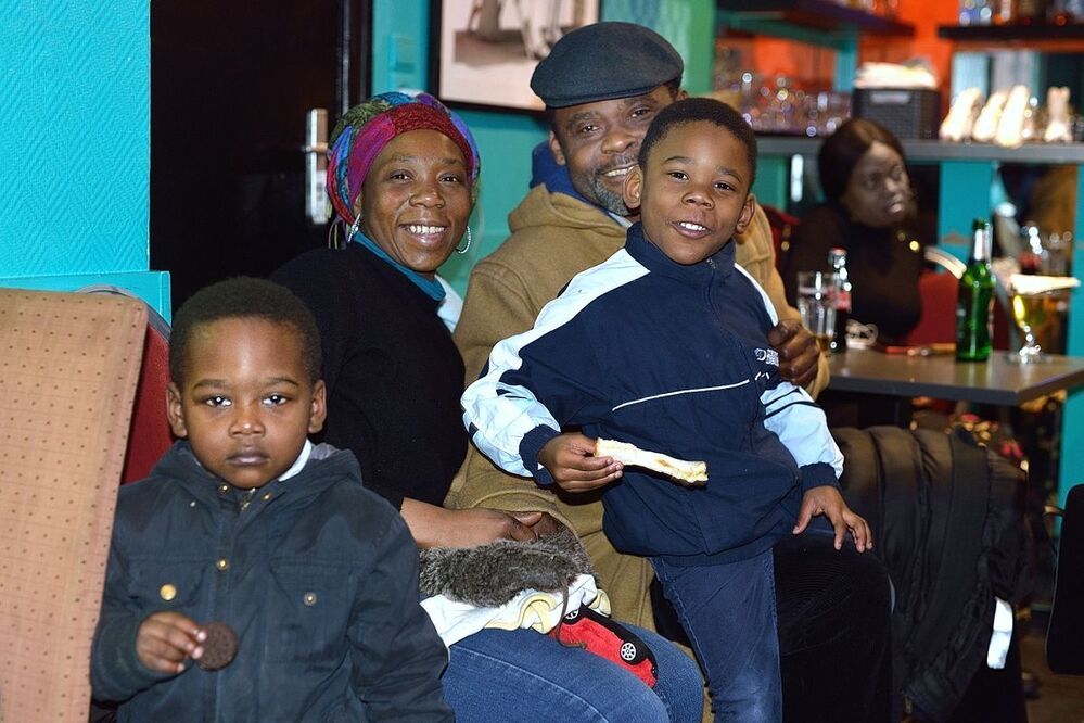 Portraits from the Matong&eacute; in Brussels.