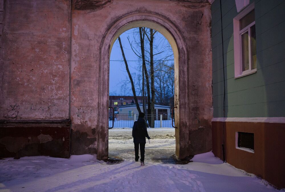 Январь