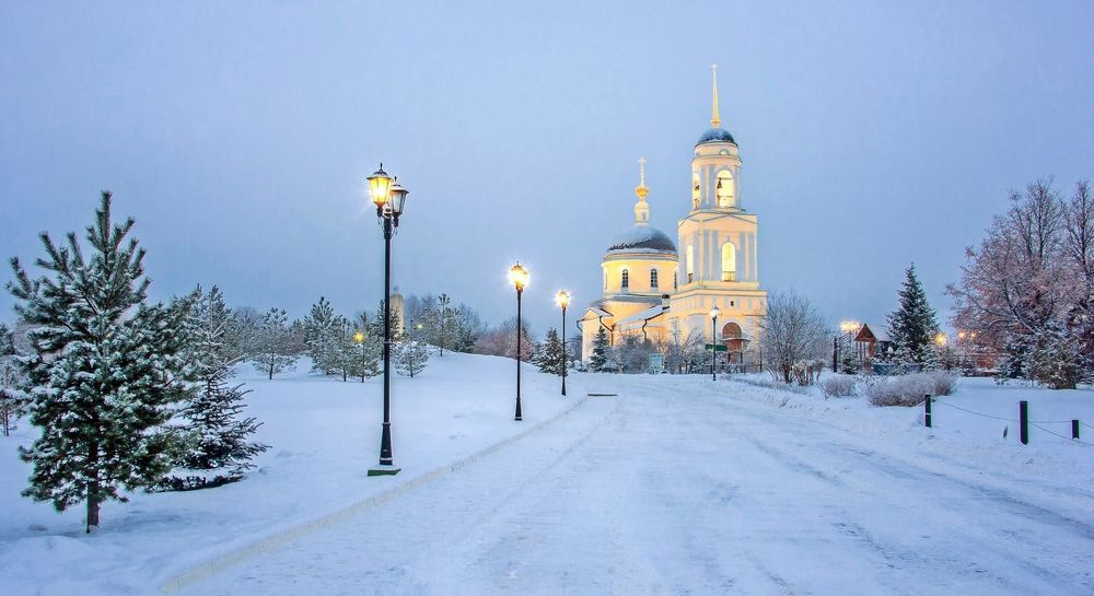 Храм в честь Преображения Господня в Радонеже