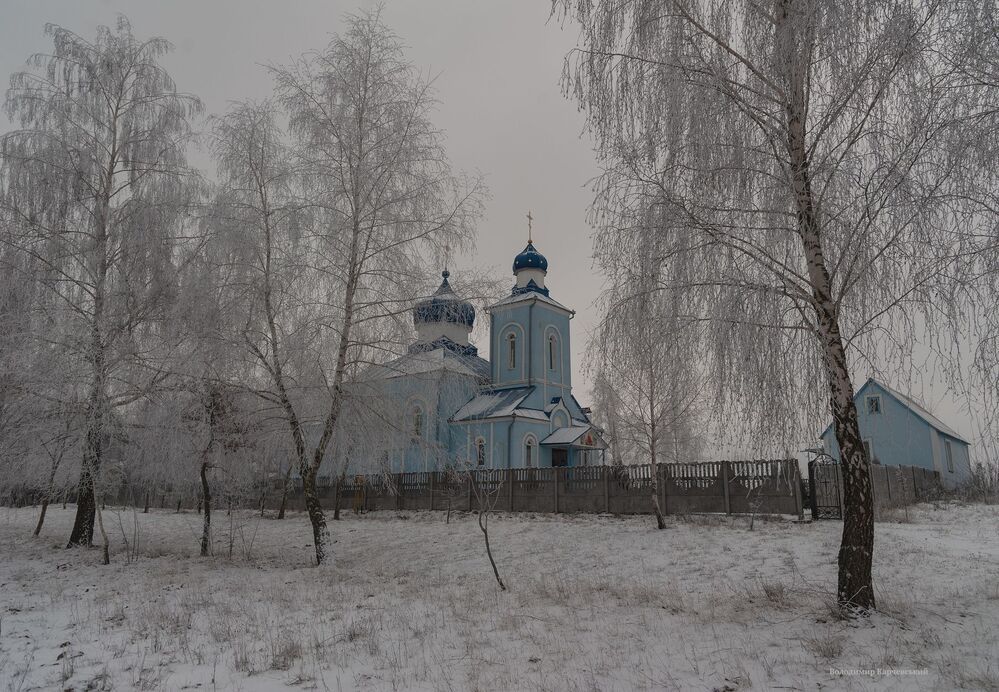 январское утро