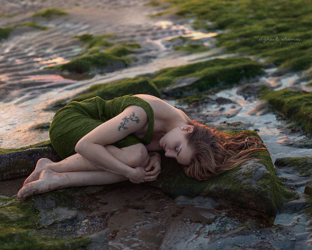 "Merging with nature"