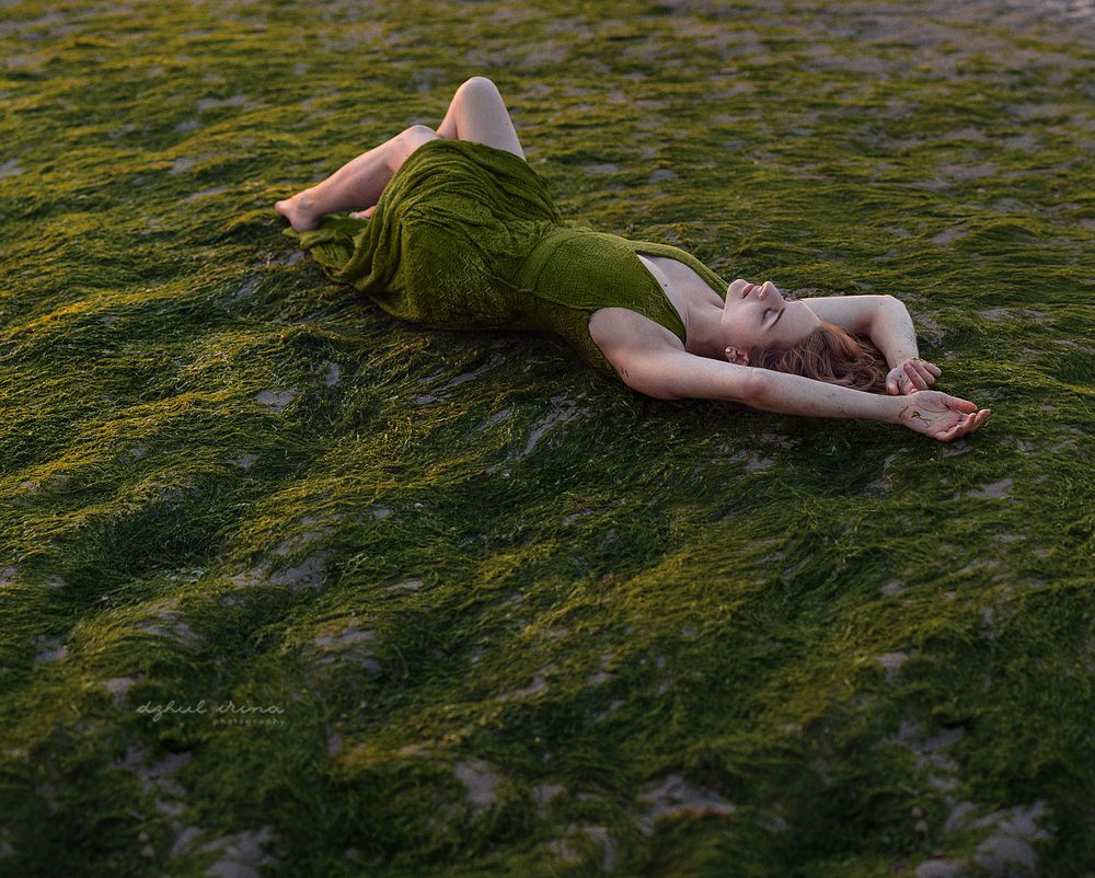 "Merging with nature"