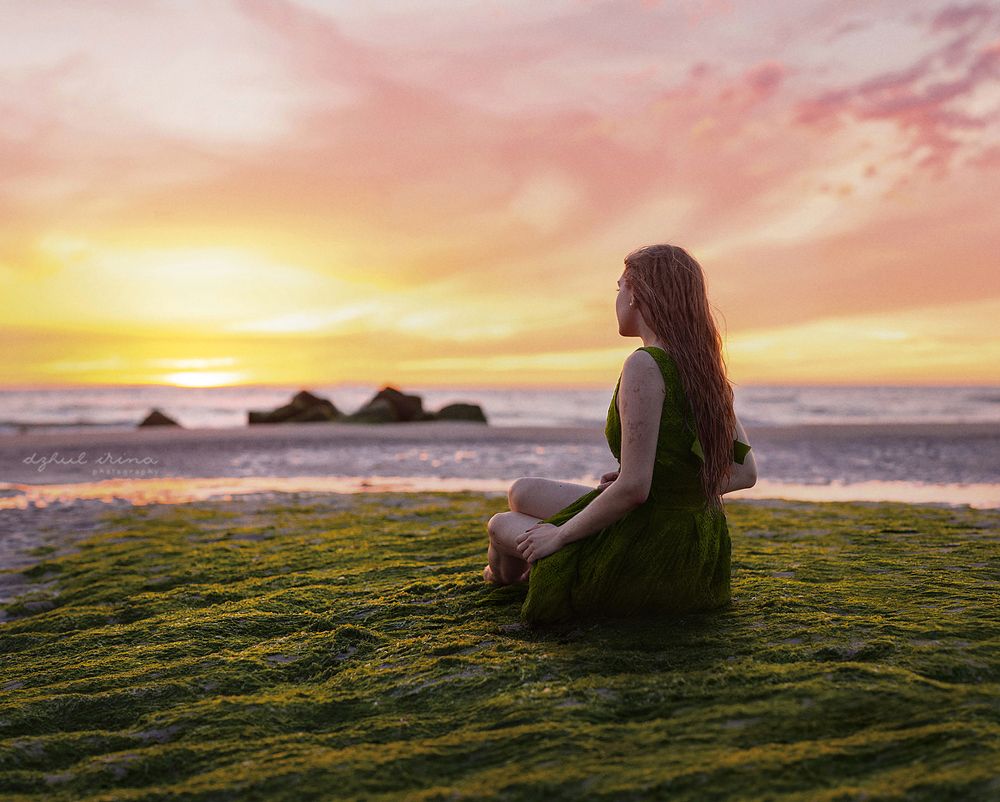 "Merging with nature"