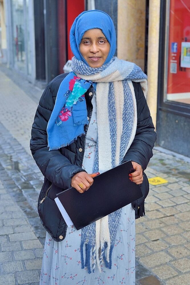 Portraits of people from Li&egrave;ge(Belgium).