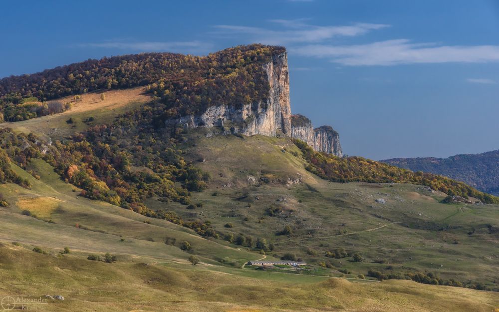 В октябре у Ахмет-Горы...