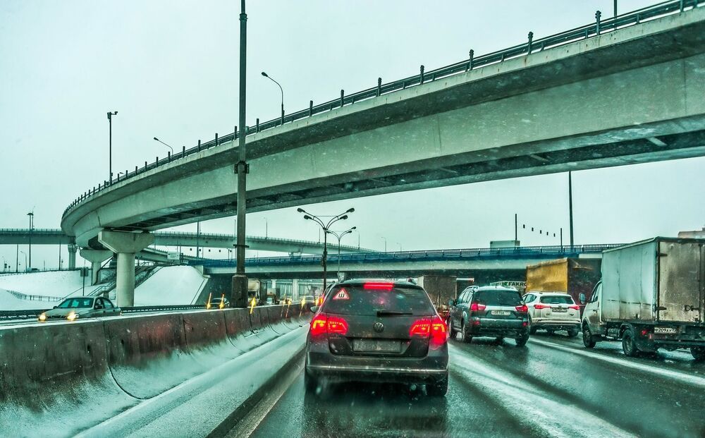 На машине по Москве - 2 часть