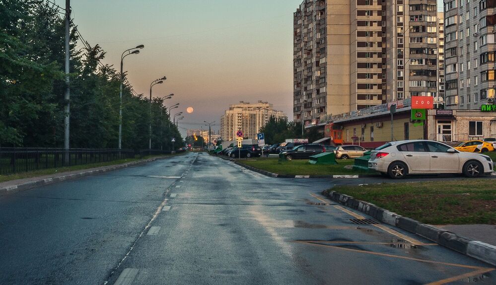 На машине по Москве - 2 часть