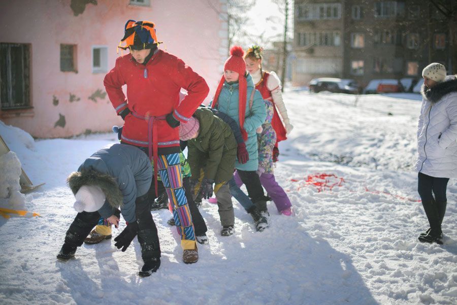 Масленица во дворе