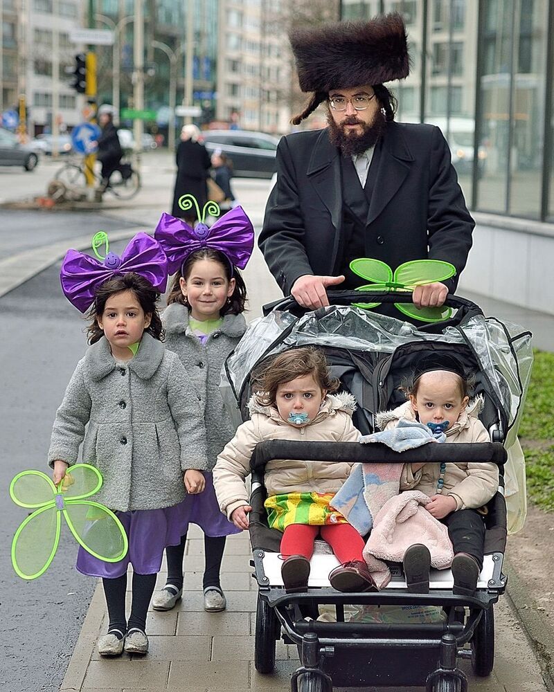 Poerim,feast of Jews(Antwerp-Belgium)