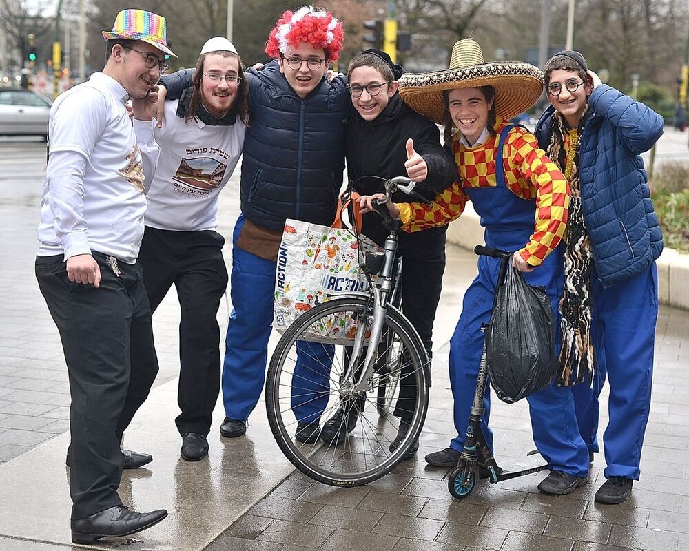 Poerim,feast of Jews(Antwerp-Belgium).Part 2.