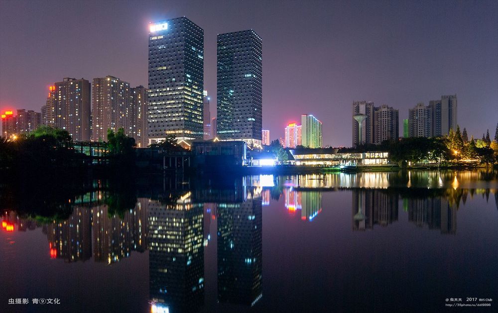 City night scene 城市夜景