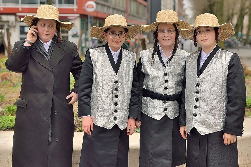 Poerim,feast of Jews(Antwerp-Belgium).Part 3..