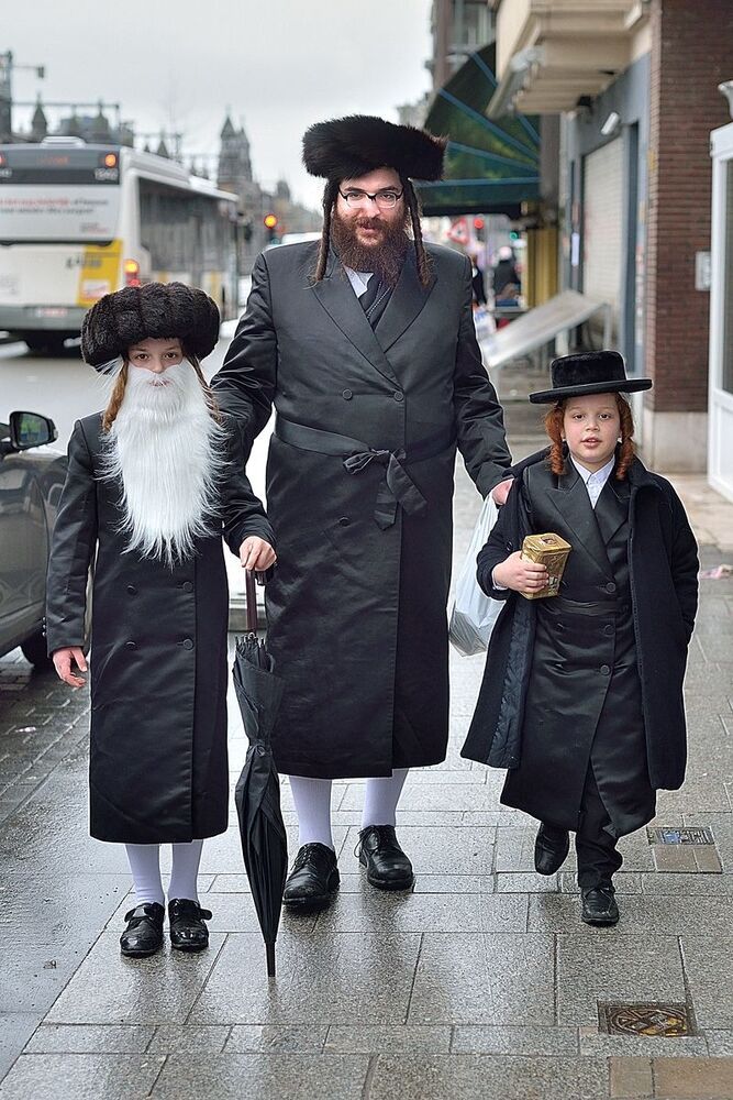 Poerim,feast of Jews(Antwerp-Belgium).Part 3..