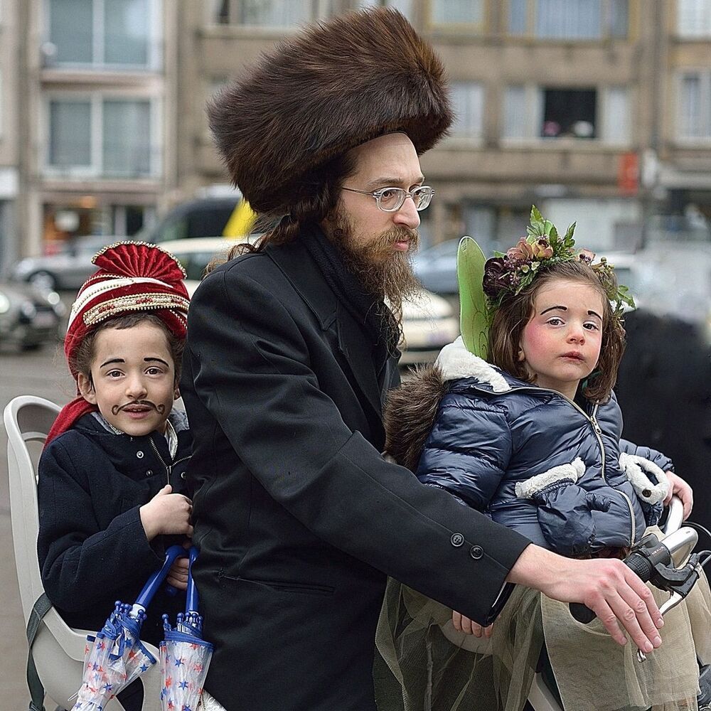 Poerim,feast of Jews(Antwerp-Belgium).Part 3..
